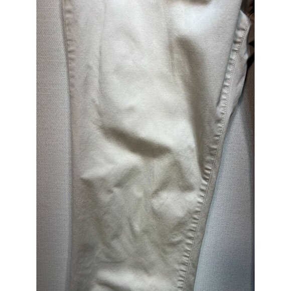 Tommy Hilfiger Women's Cotton Capri Pants Flat Front Size 14 Light Khaki - Picture 7 of 11